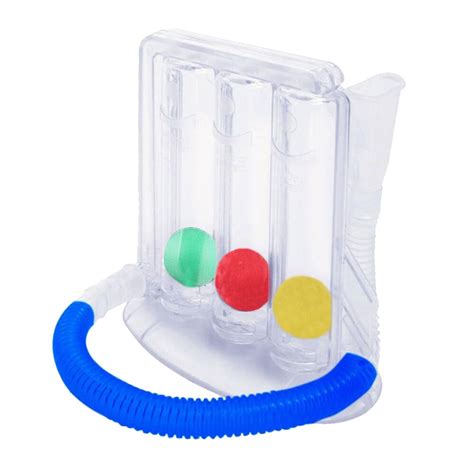 Three Ball Breathing Trainer Incentive Spirometer Lung Breathing