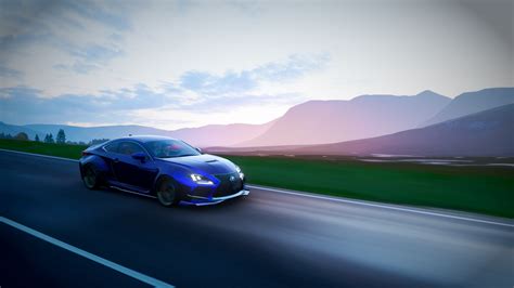 Wide Body RCF At Sunset R Forza