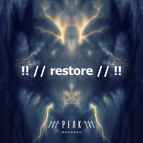 Restore Album By Thunderstorm Sound Bank Spotify