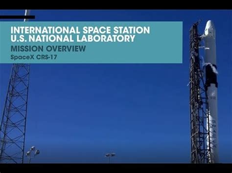 ISS National Lab Research Overview SpaceX CRS 17 YouTube