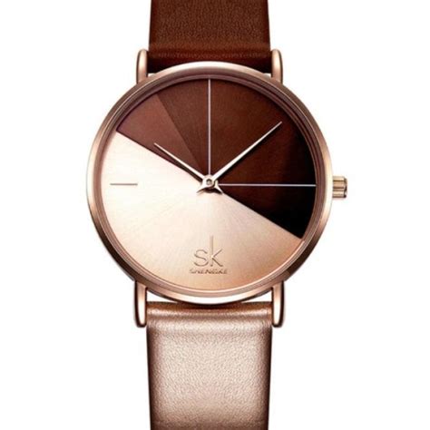 Женские наручные часы SK Shengke K0095 ⌚ купить в Украине