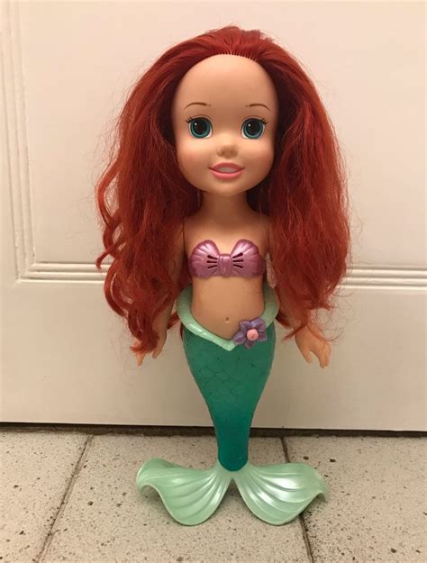 Boneca Ariel Pequena Sereia Fala E Canta Original Da Disney Brinquedo