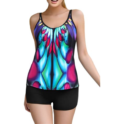 BeAi Sexy Swimsuit Bottoms For Women Boho Bikini Sets For Women Push Up Swim Skirts For Women