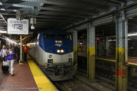 New York Penn Station Tracks Long Island Railroad New Jersey Transit