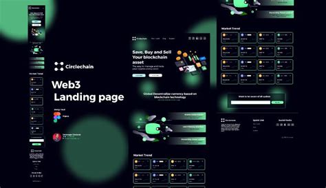 Circlechain Web3 Landing Page Figma Template Ui4free