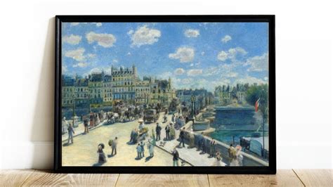 Pierre Auguste Renoir S Pont Neuf Paris Canvas Wall Decor Fine