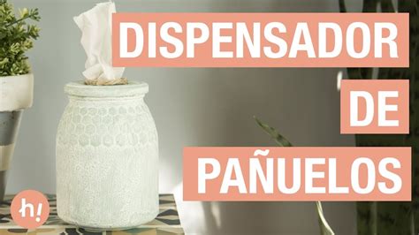 Cómo hacer un dispensador de pañuelos casero Handfie DIY YouTube