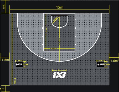 Basketball Court Sport Flooring Interlocking Modular Tiles Enlio Sport