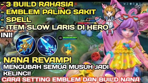 NANA REVAMP SET BUILD NANA TERSAKIT 2024 EMBLEM NANA PALING SAKIT