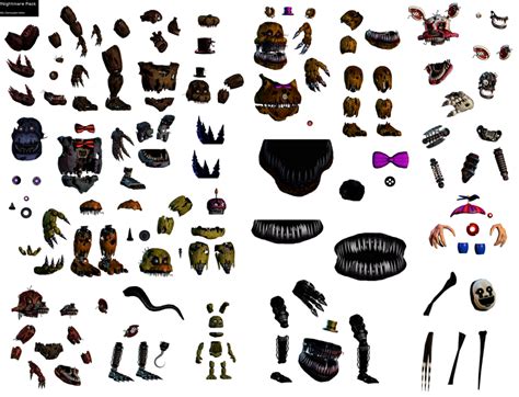 Fnaf Nightmare Animatronic Resource Pack By Dahooplerzman On Deviantart