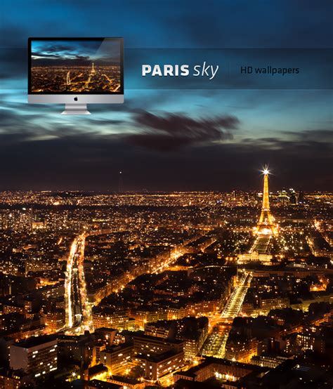 Paris night sky HD wallpaper by LeMex on DeviantArt