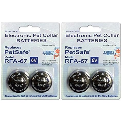 Petsafe Compatible RFA 67 Battery 4 Pack To View Further For This