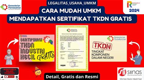 Sertifikat Tkdn Cara Mendapatkan Fasilitasi Sertifikat Tkdn Untuk