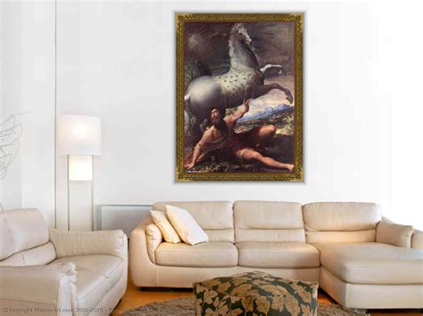 Artwork Replica The Conversion Of St Paul By Parmigianino