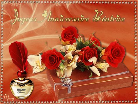 Jolie Carte Anniversaire Beatrice | nanaryuliaortega web