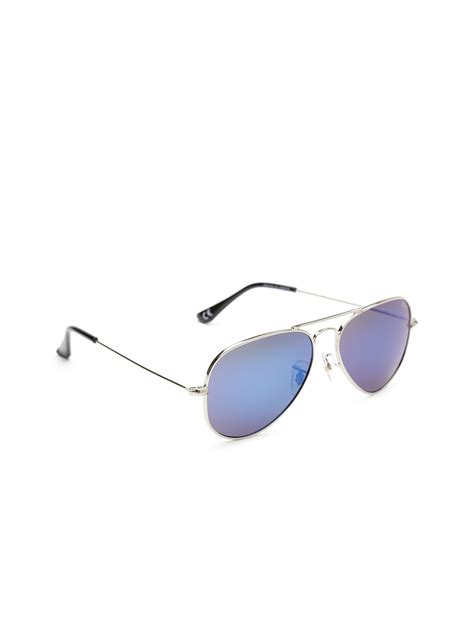 Buy Lee Cooper Unisex Mirrored Aviator Sunglasses Lc9078 Siblu Sunglasses For Unisex 1057467