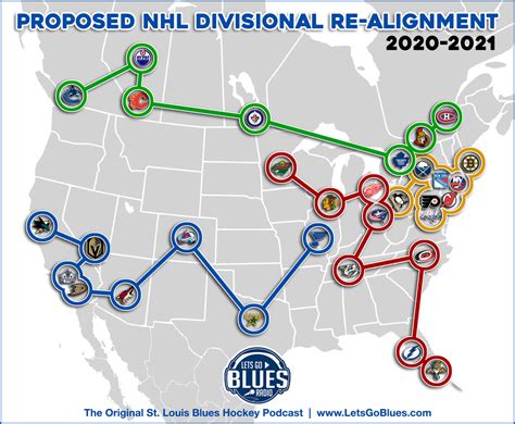 Nhl Divisions 2021 Map - Ricca Chloette