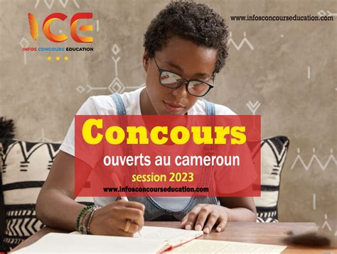 Liste des Concours lancés en 2023 2024 au Cameroun