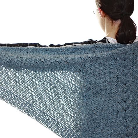 Ravelry Shelter Triangle Shawl Pattern By Kim Miller