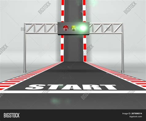 Race Start Line On Image & Photo (Free Trial) | Bigstock