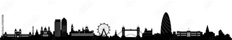 Skyline London Stock Vector | Adobe Stock