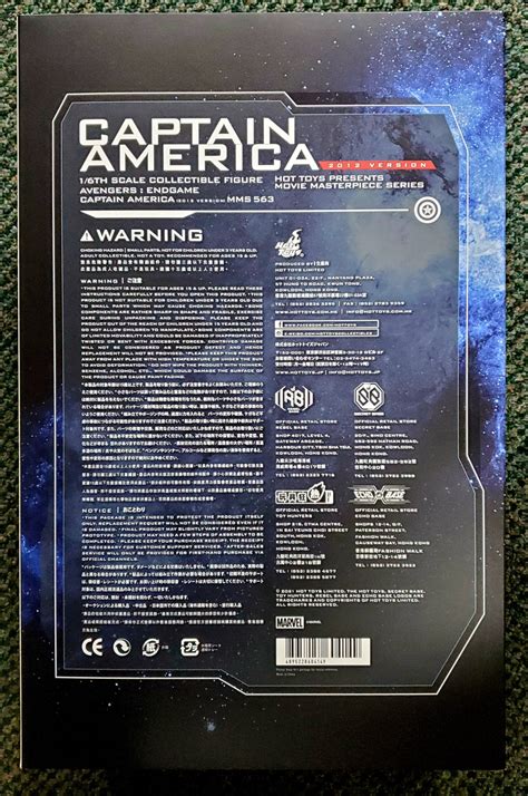 Hot Toys Avengers Endgame Captain America Version Scale Figure The Toys Time Forgot