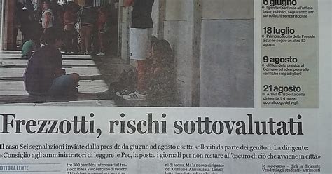 Pontinia Ecologia E Territorio Latina E La Scuola Frezzotti Rischi Sottovalatutati La Preside