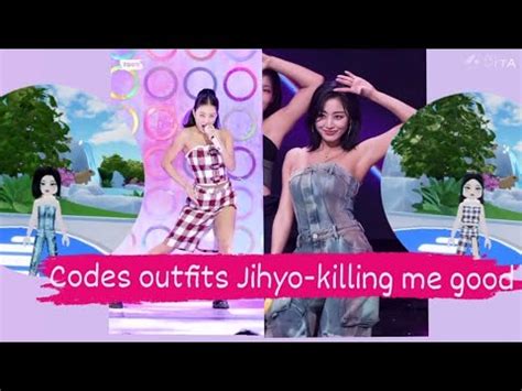 Codes Outfits Jihyo Killing Me Good Rh Dance Studio Roblox Kpop