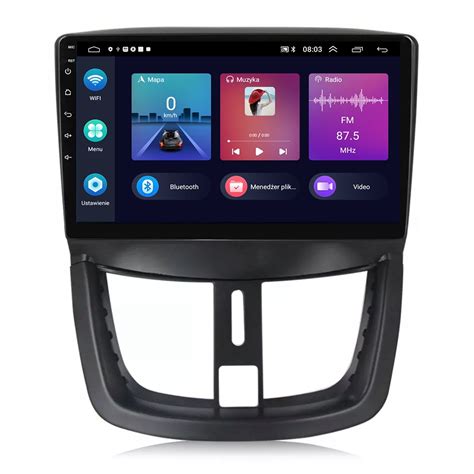 Radio Gps Android Nawigacja Bt Peugeot Carplay Gb Gb