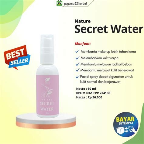 Jual NEW NATURE SECRET WATER 60ML FACE SPRAY Shopee Indonesia