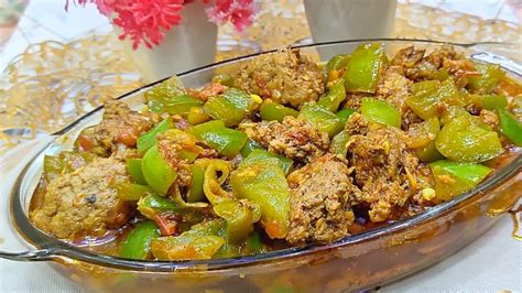 Qeema Shimla Mirch Recipe Shimla Mirch Aur Qeema Shimla Mirch