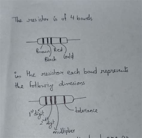 Answered 3 Determine The Resistor Value Low And High Tolerance Or