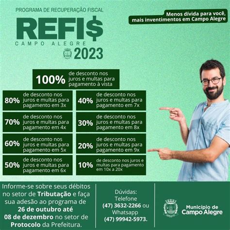 REFIS 2023 JÁ ESTÁ DISPONÍVEL PARCELAMENTOS EM 20X E ATÉ 100 DE