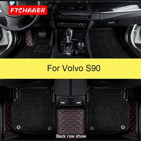 Ftchaaer Car Floor Mats For Volvo S90 Foot Coche Accessories Auto