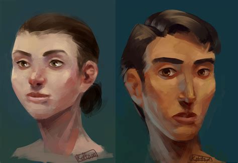 Painty Heads By Kurohe 86 On Deviantart