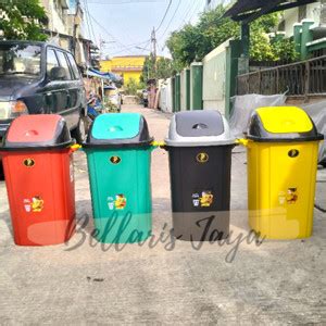 Jual Taiwan Tempat Sampah Plastik Semar Tong Sampah Liter