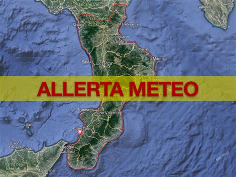 Allerta Meteo Calabria Allarme Arancione Per Forti Piogge E Neve