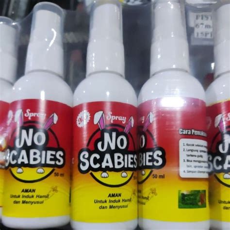 Jual No Scabies Cair Obat Scabies Jamur Oles Cair Spray Untuk Kelinci