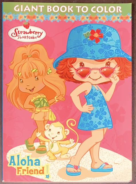 Strawberry Shortcake Jumbo Coloring Book Edu Svet Gob Gt