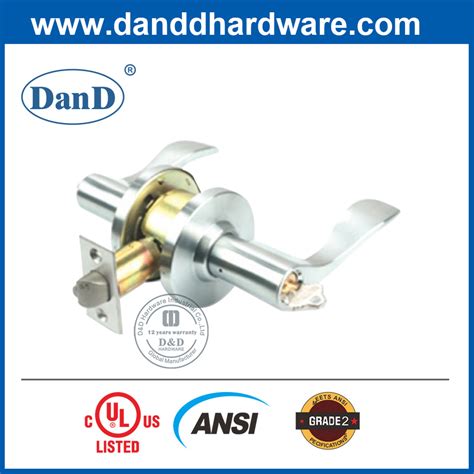 Zinc Alloy ANSI Grade 2 UL Fire Rated Tubular Door Lever Handle China