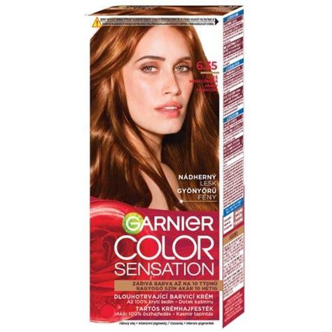 Garnier Color Sensation farba na vlasy 6 35 Zlatá mahagónová 1ks Bugy sk