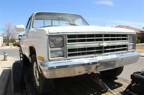 1987 Chevrolet 2500 C20 Custom Deluxe 3 4 Ton Pickup Truck 2wd Long Bed Nr C10 Classic