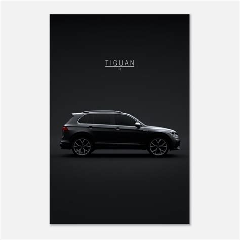 Volkswagen Tiguan R Line 2021 Wall Art Poster 21mxm