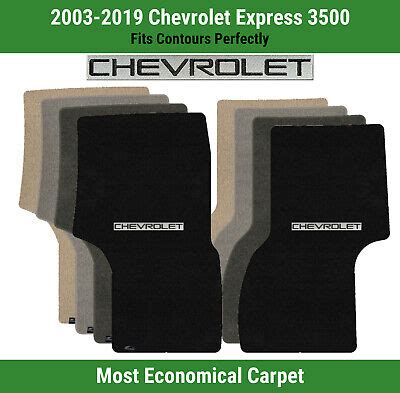 Lloyd Velourtex Front Mats For Chevy Express W Chevy Black