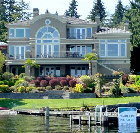 Seattle Mansions Mercer Island North End Home For Sale 645 Million