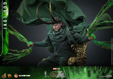Hot Toys DX Loki Th Scale God Loki Collectible Figure Ship Q Q