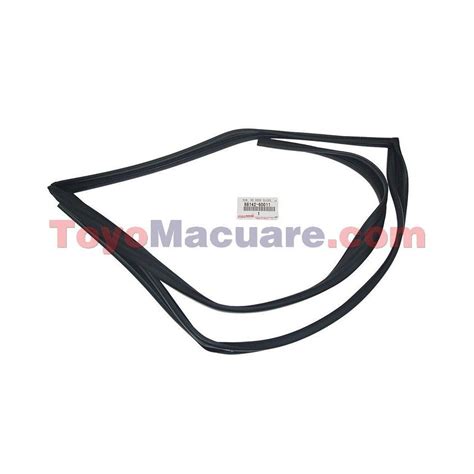 Goma Derecha Vidrio Puerta Trasera Toyota Autana Burbuja 68142 60011