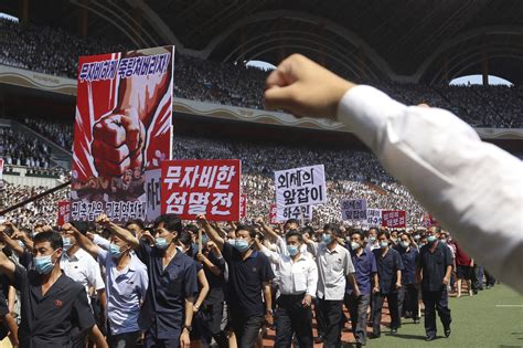 North Korea Vows ‘revenge Against Us In Rallies Marking War