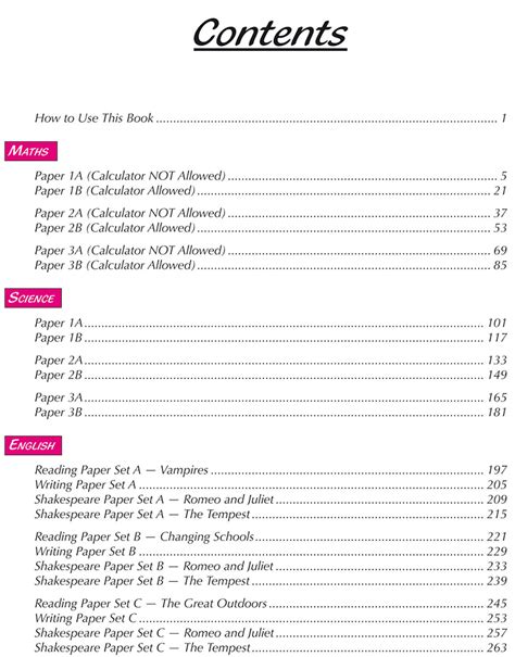 Ks3 Complete Practice Tests Maths Science And English Cgp Books