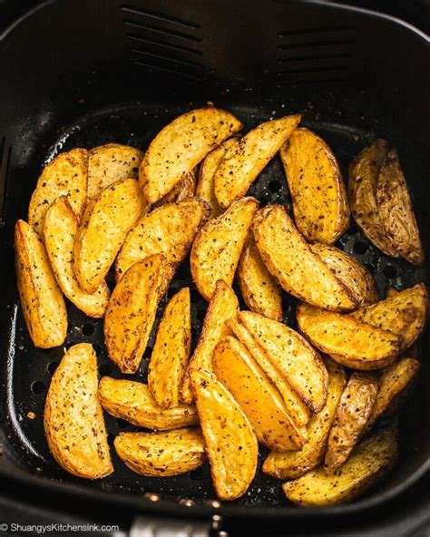 Air Fryer Potato Fries {whole30 Vegan} Shuangy S Kitchen Sink